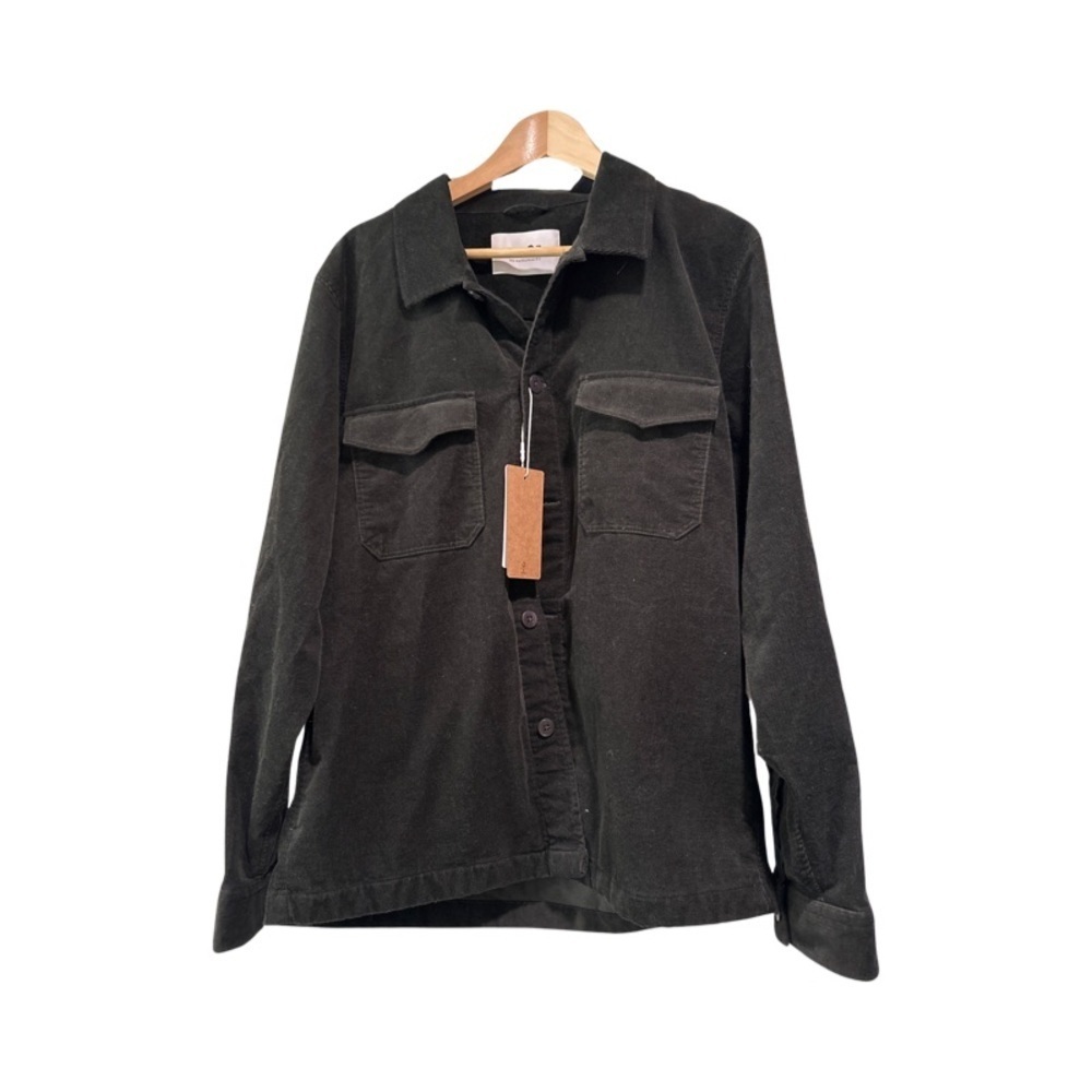 No Nationality Wilas 1322 Soft Corduroy Overshirt